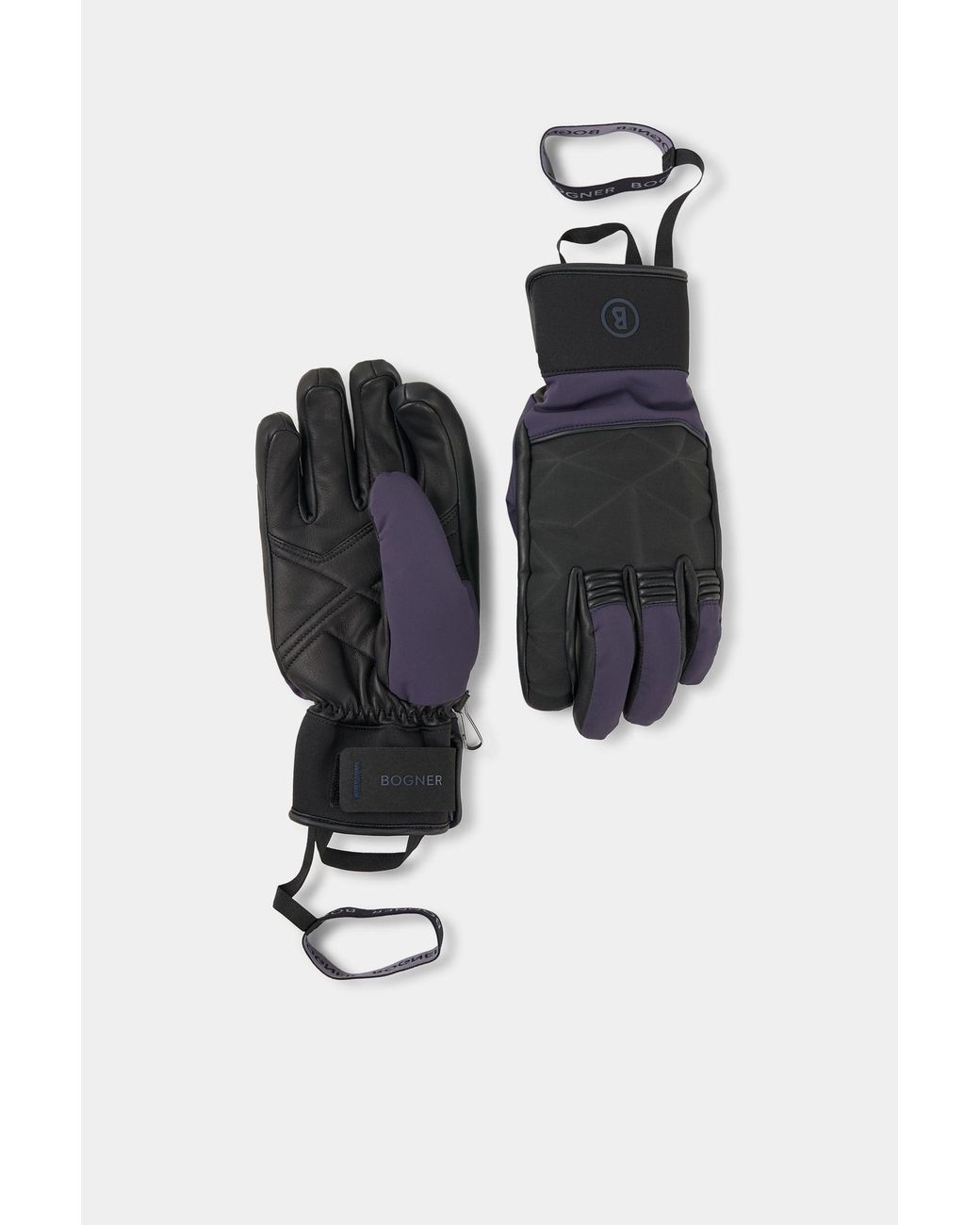 Bogner Black Neo Gloves for men