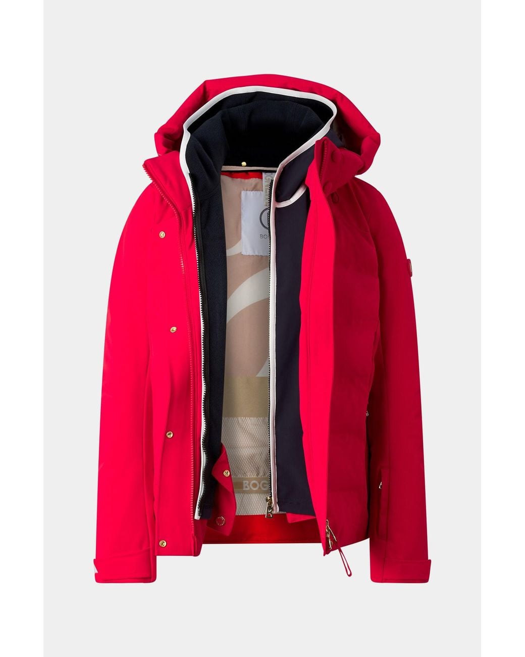 Bogner Red Tula Ski Jacket For