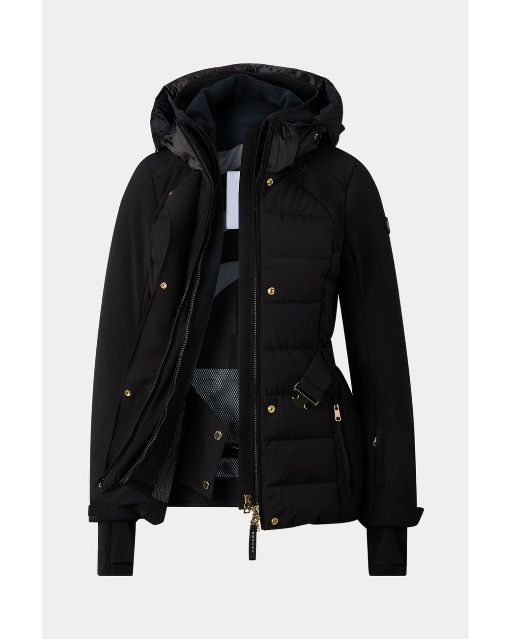 Bogner Black Elva Ski Jacket For