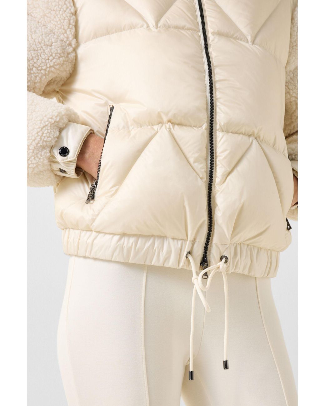 Bogner Natural Quiny Down Teddy Jacket