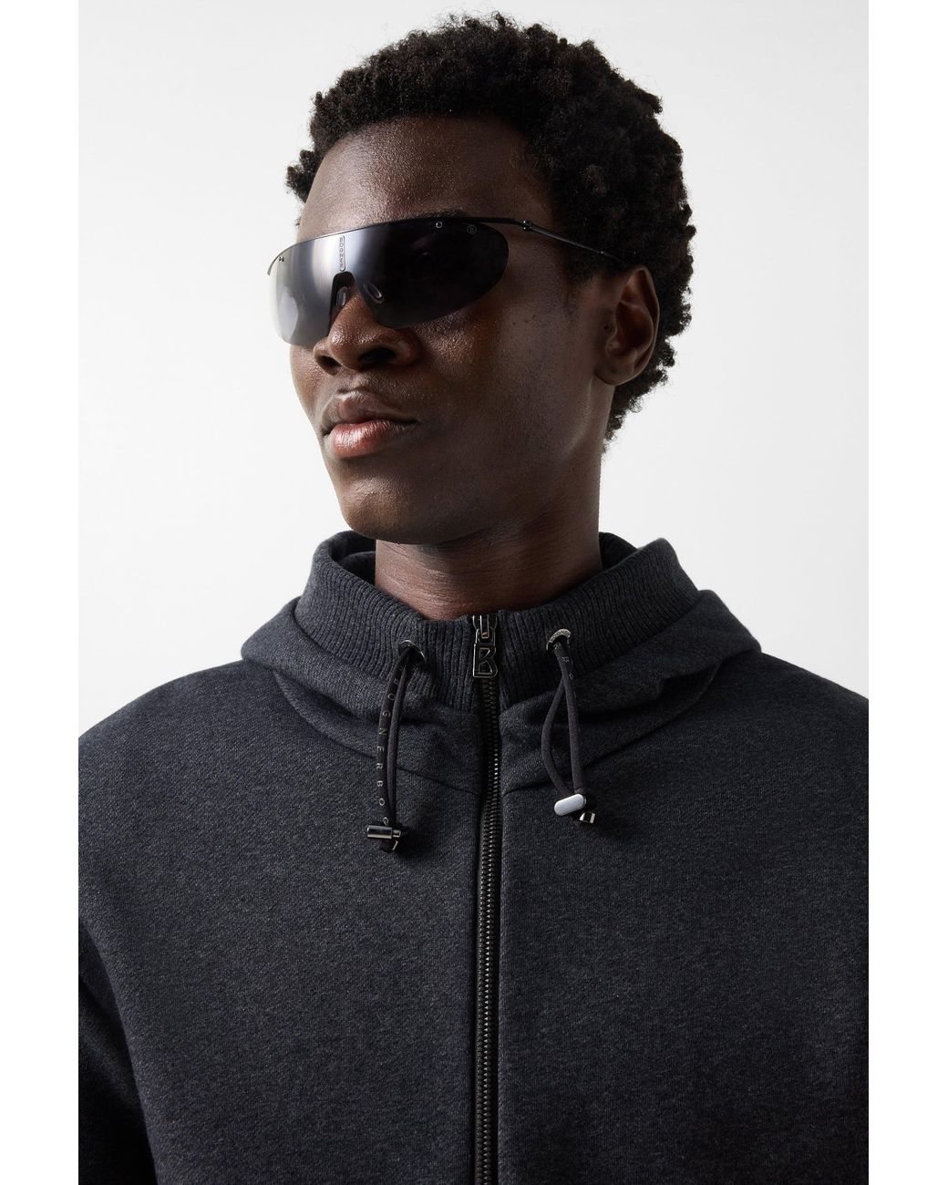 Bogner Blue Hoodie Walker For for men