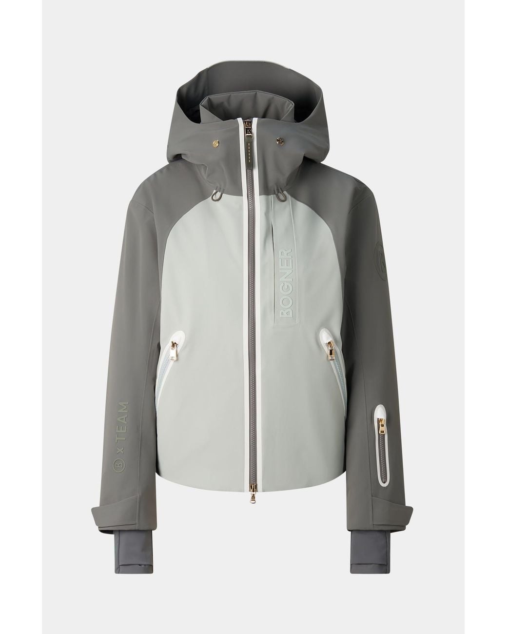 Bogner Gray Hila Ski Jacket For