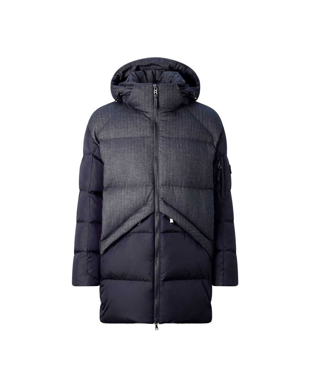 Bogner Black Jones Short Down Coat for men