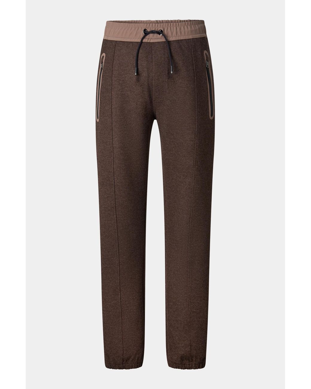 Bogner Brown Bryan Flannel Pants for men