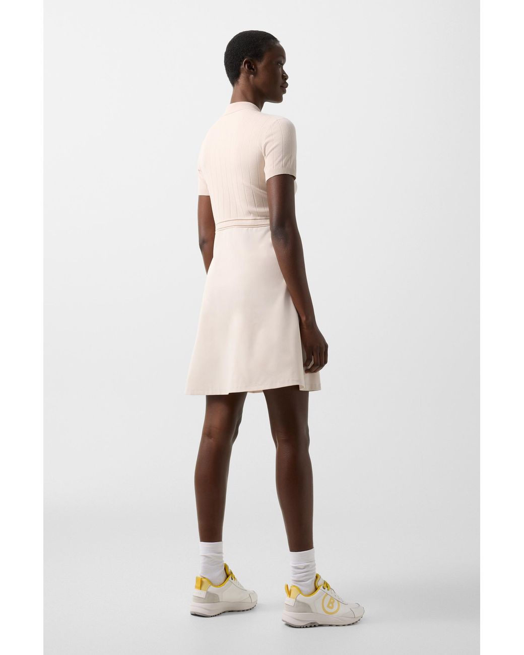Bogner Natural Selin Polo Dress For