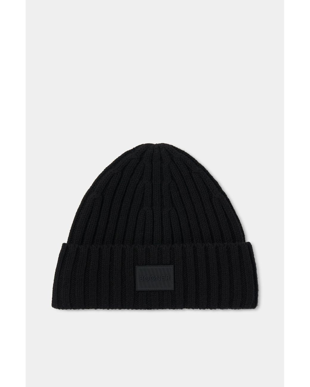Bogner Black Conrad Hat for men