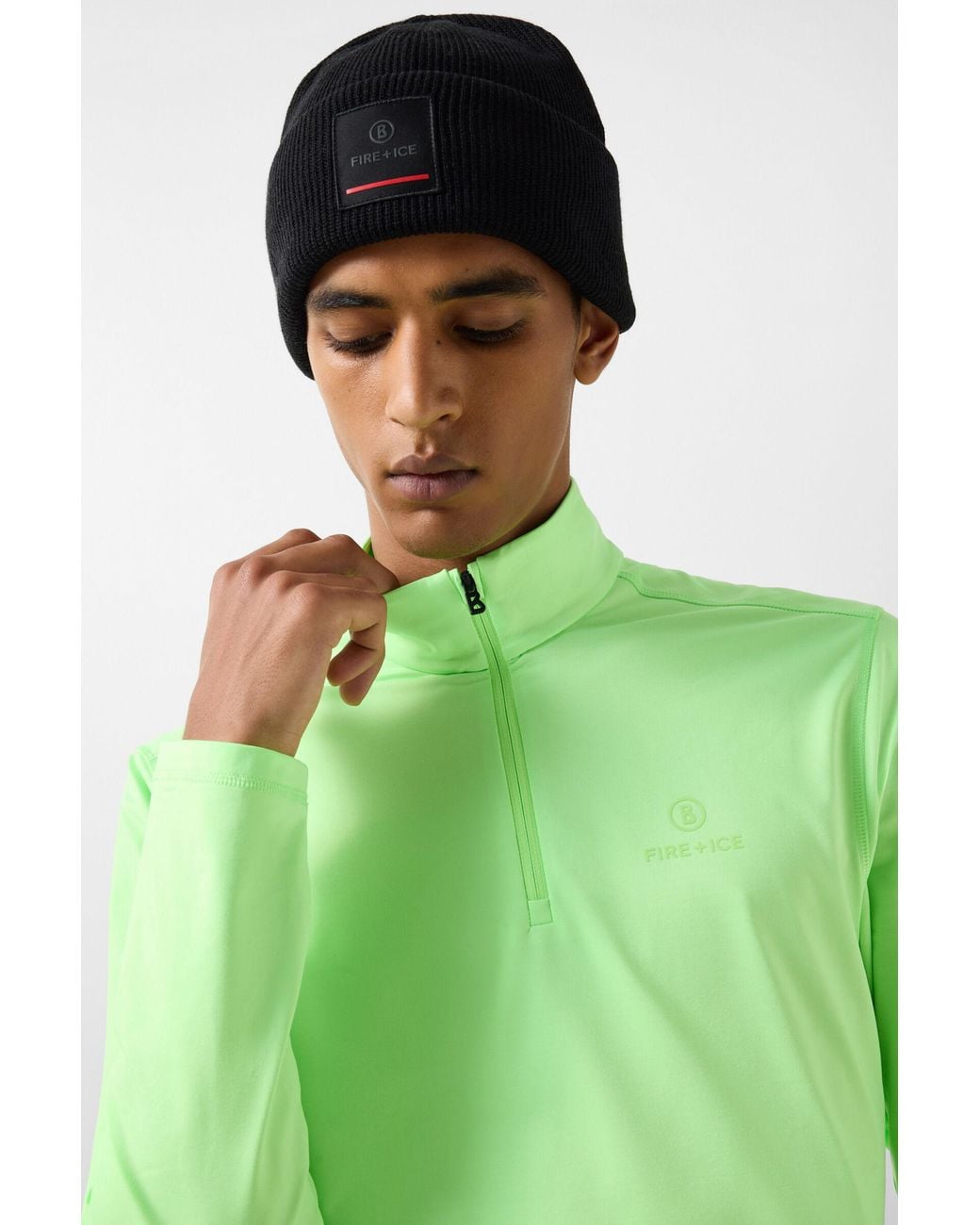 Bogner Fire + Ice Green First Layer Pascal for men