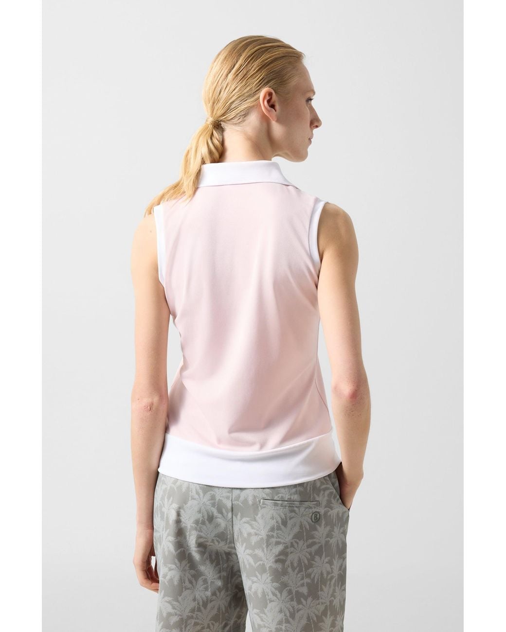 Bogner Pink Polo Top Alysha
