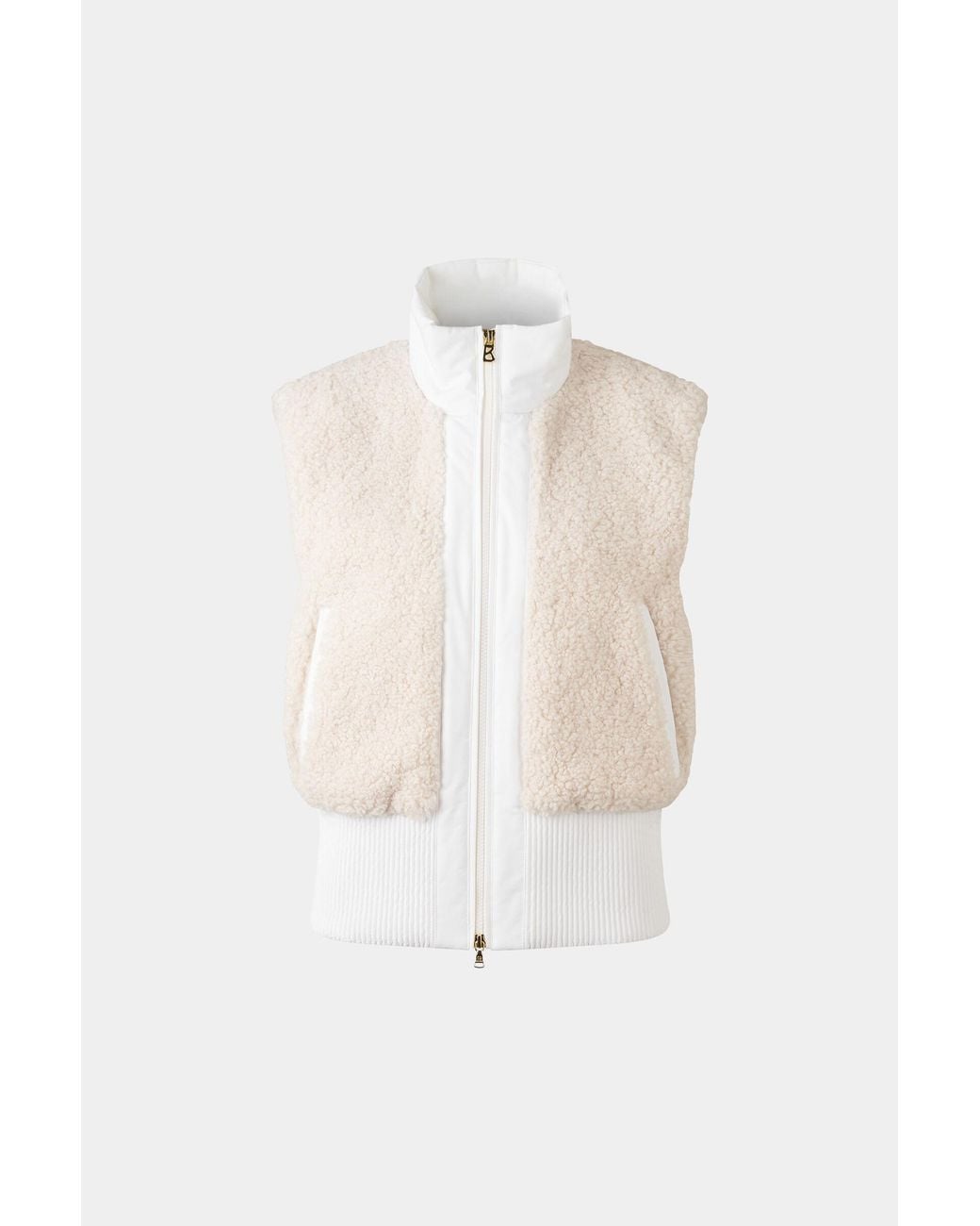 Bogner White 2-in-1 Down Ski Jacket Suri