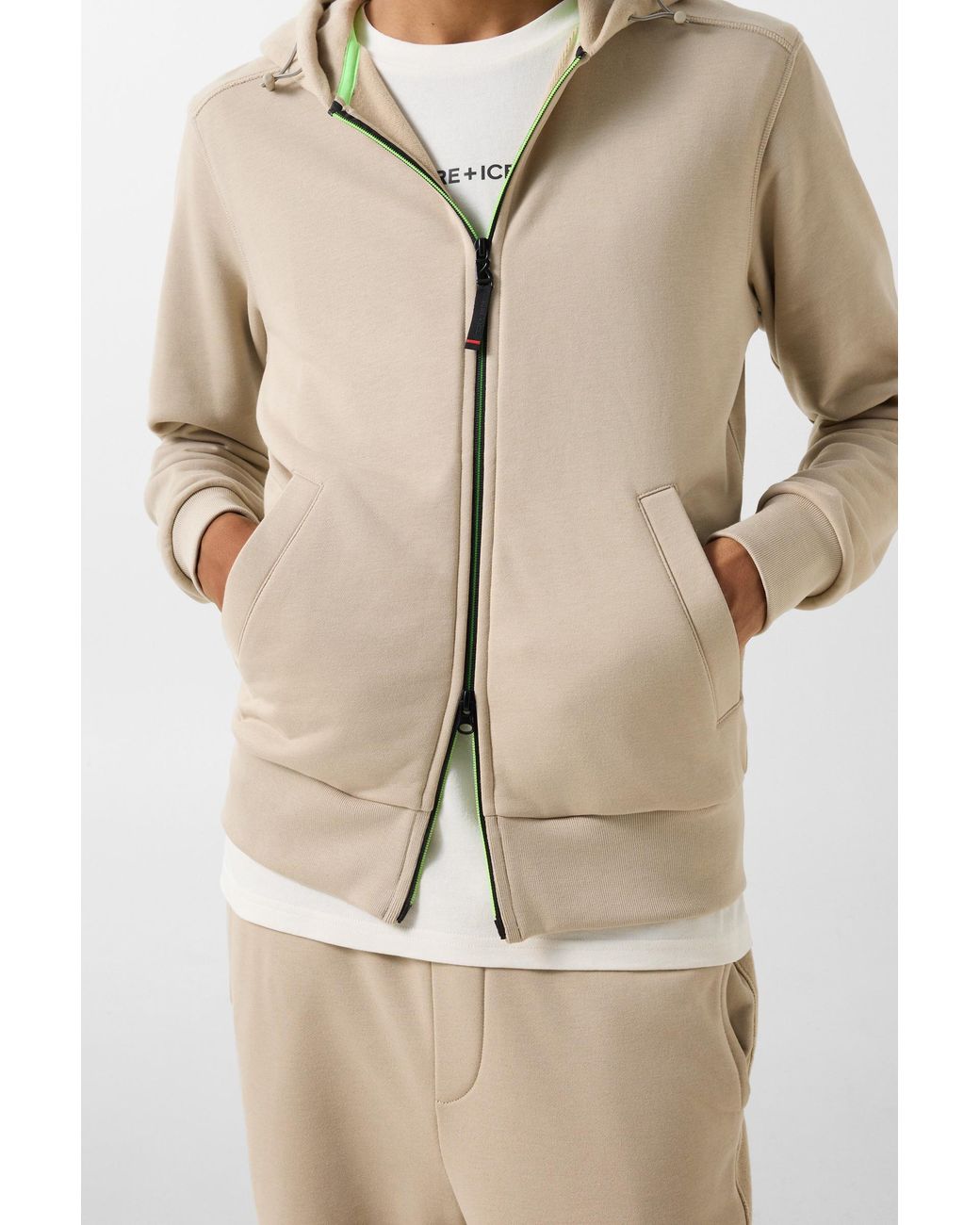 Bogner Fire + Ice Natural Kano Cotton Jersey Jacket for men
