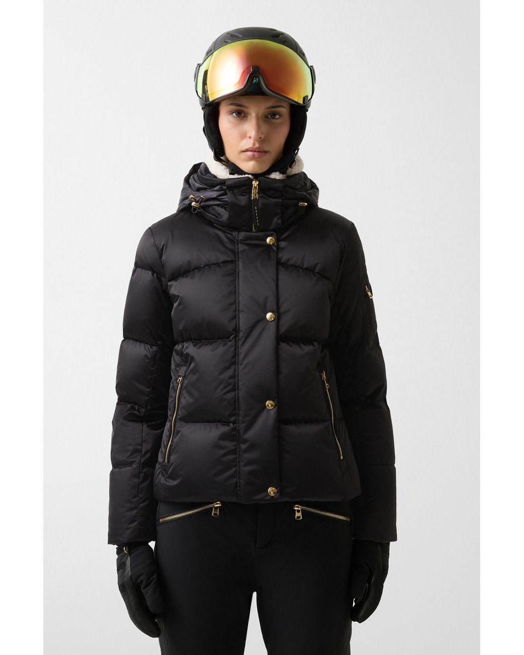 Bogner Black Hella Down Ski Jacket