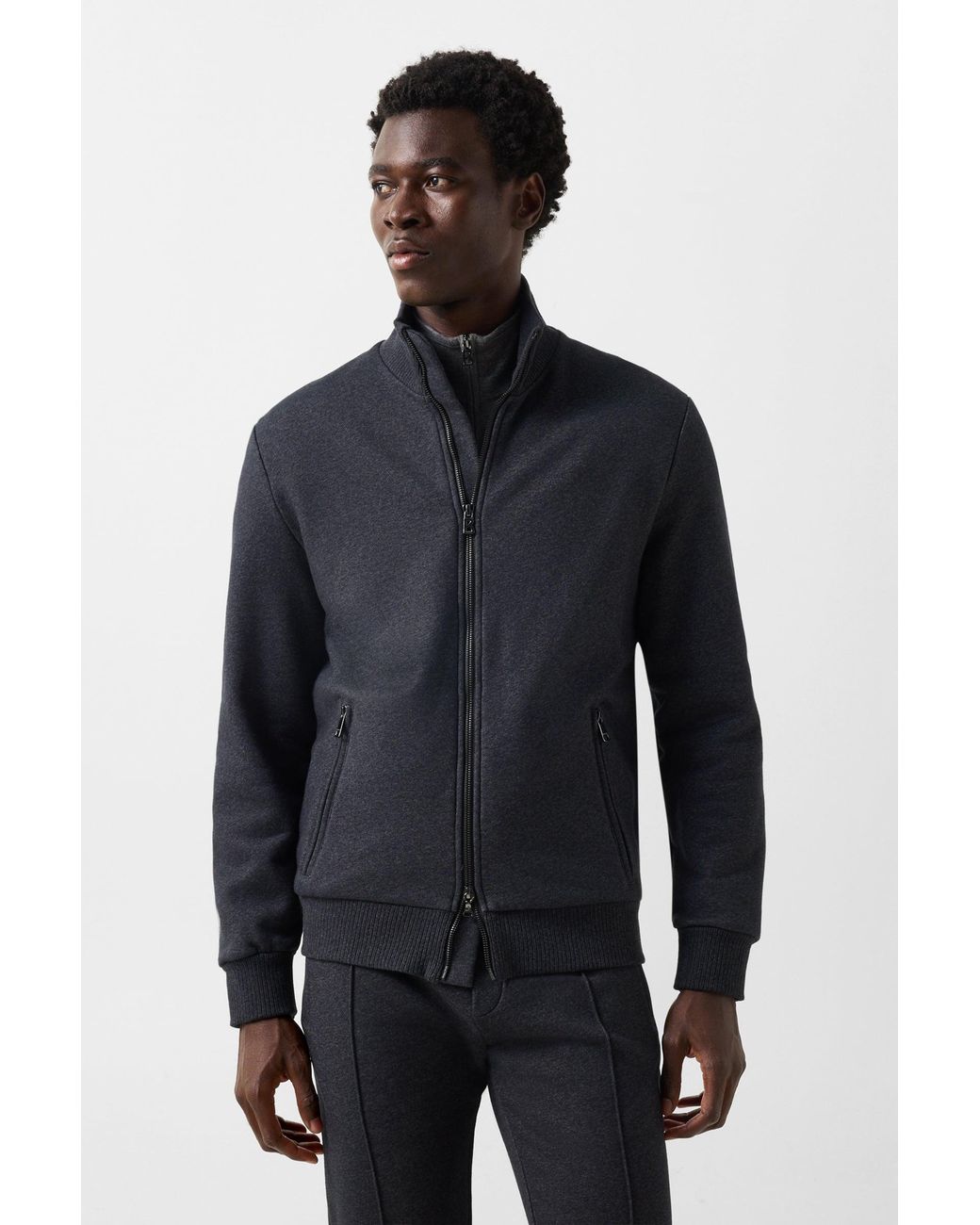 Bogner Blue Winston Jersey Jacket For for men