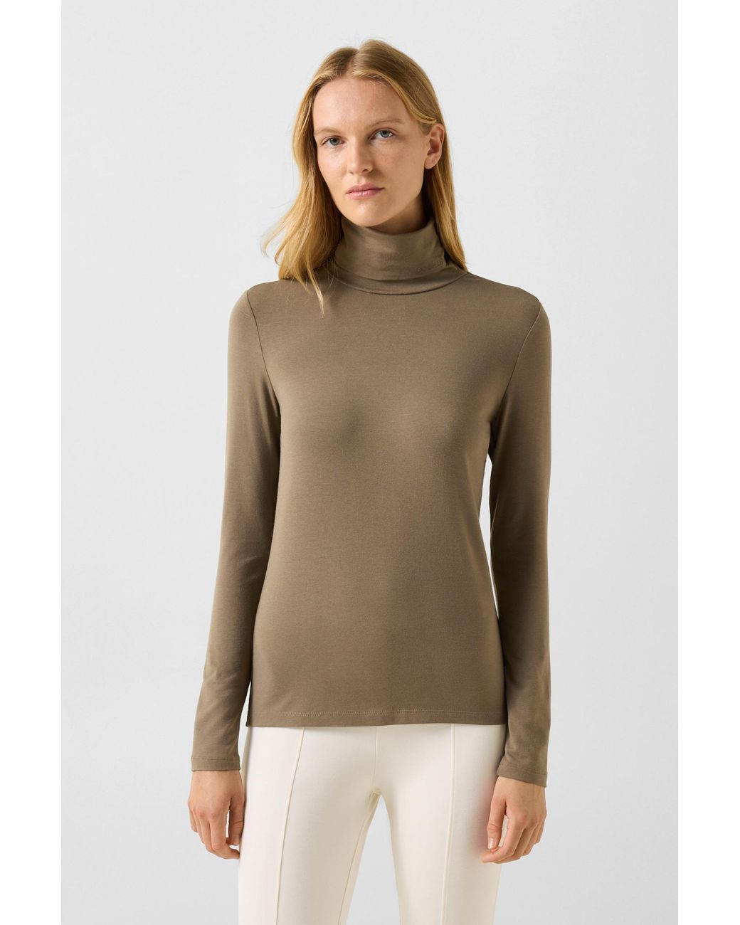 Bogner Gray Katinka Long-Sleeved Top For