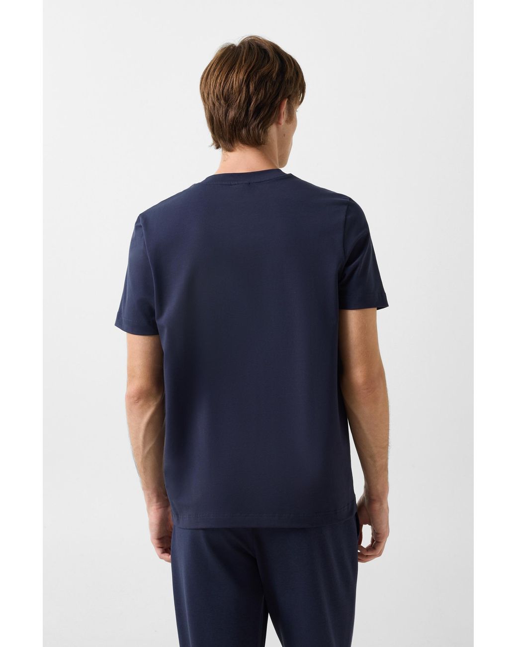 Bogner Blue Ryan Cotton-Blend T-Shirt For for men