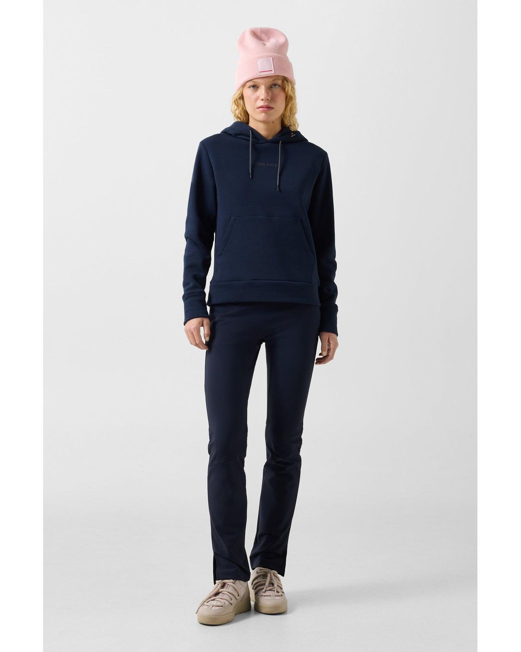 Bogner Fire + Ice Blue Nila Cotton Hoodie