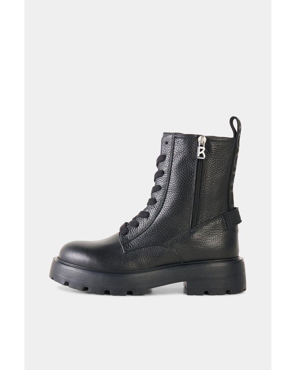 Bogner Black Riga Lace-up Boots
