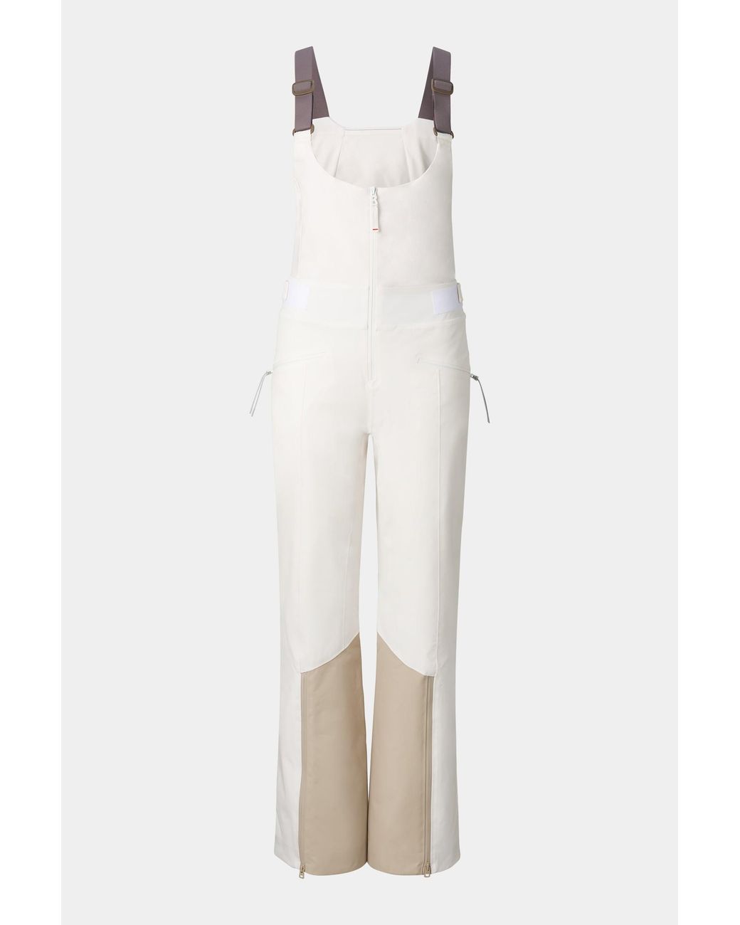 Bogner Fire + Ice White Tizia Ski Dungarees