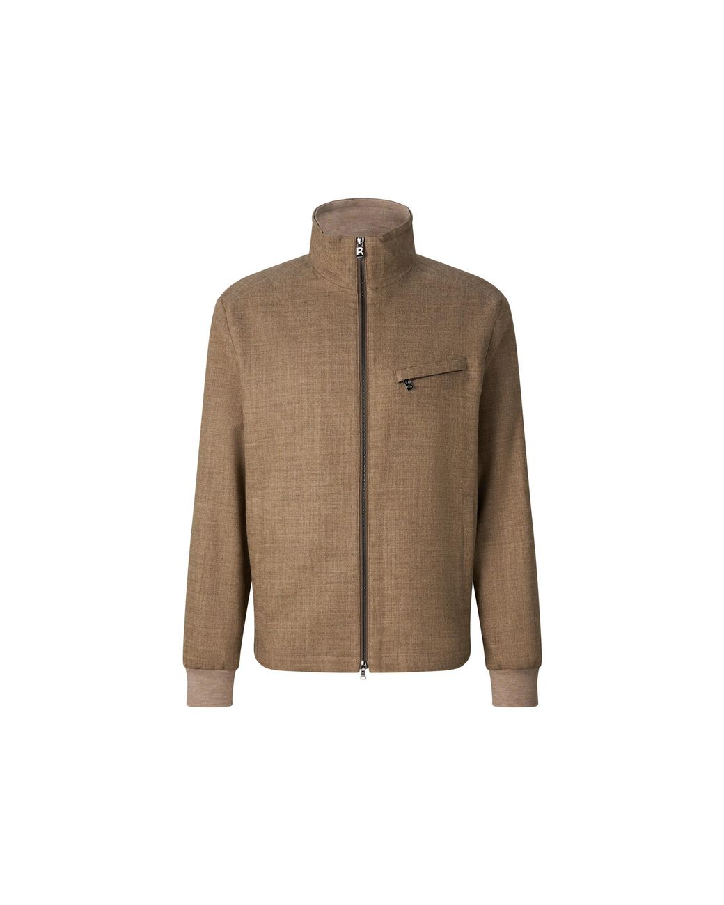 Bogner Brown Milan Virgin Wool Blend Jacket For for men