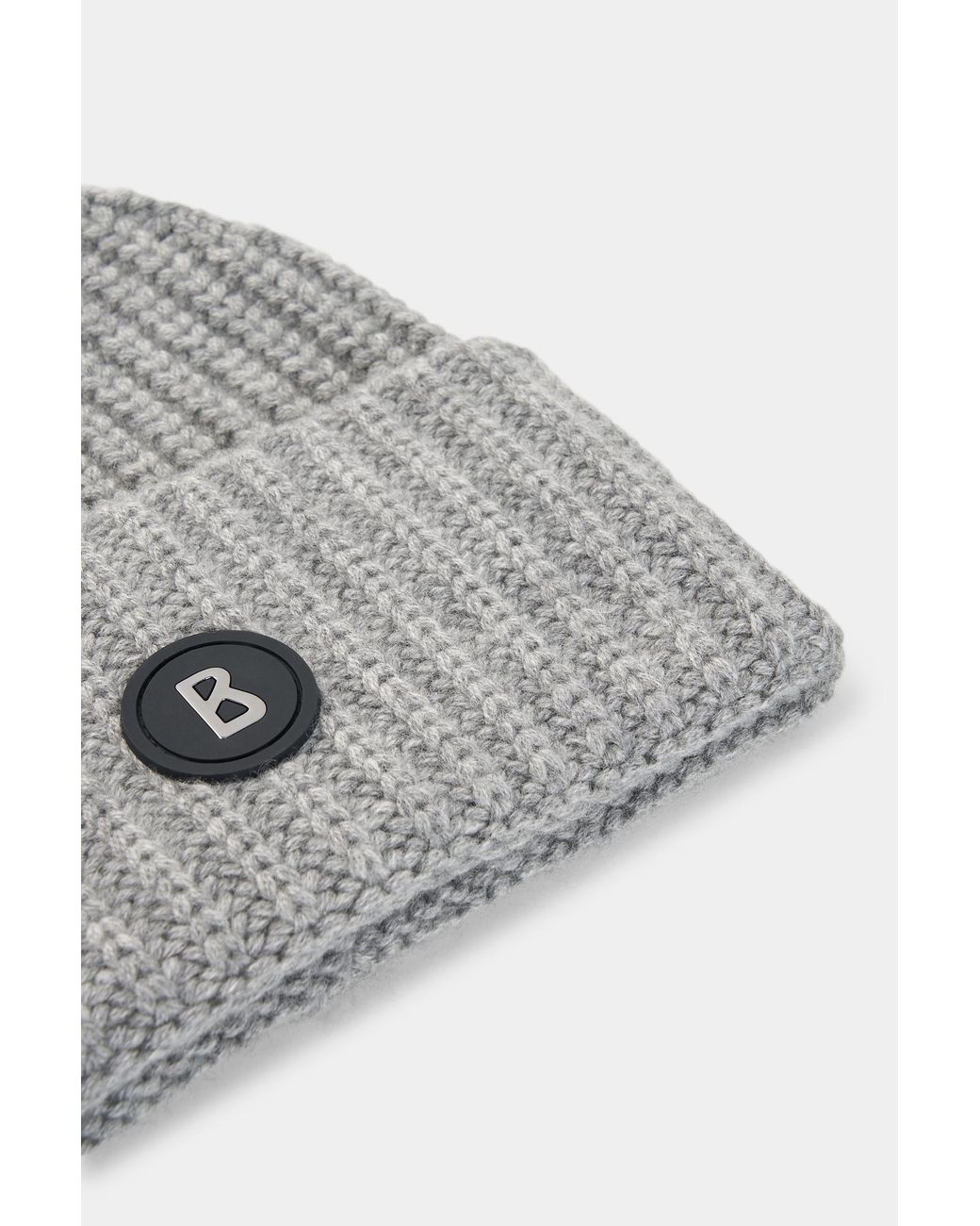 Bogner Gray Kilian Knitted Cashmere Hat