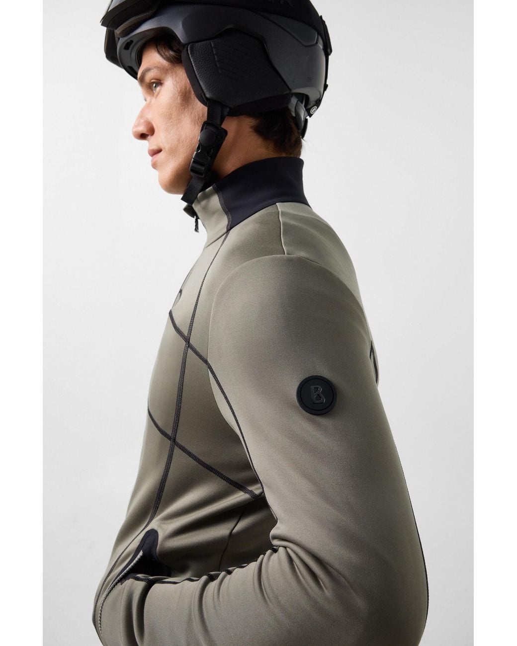 Bogner Gray Hayo Mid-layer Jacket for men