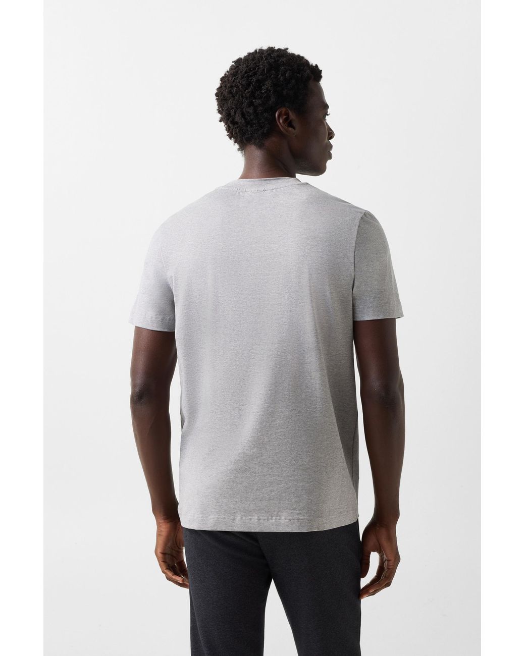 Bogner Gray Ryan Cotton-Blend T-Shirt For for men