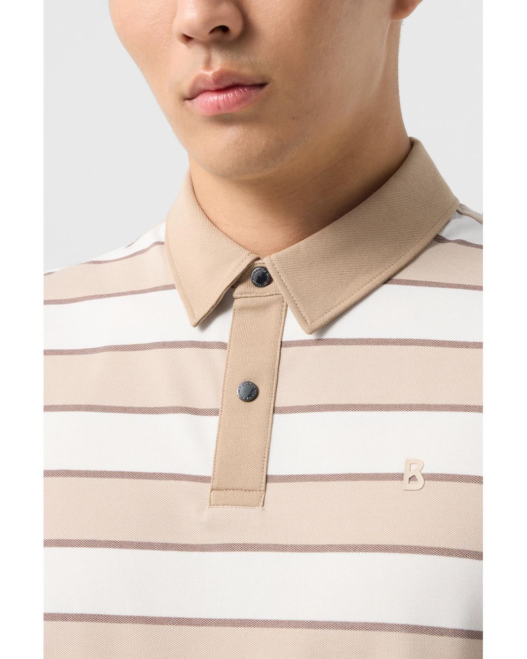 Bogner Natural Timo Piqué Polo Shirt For for men