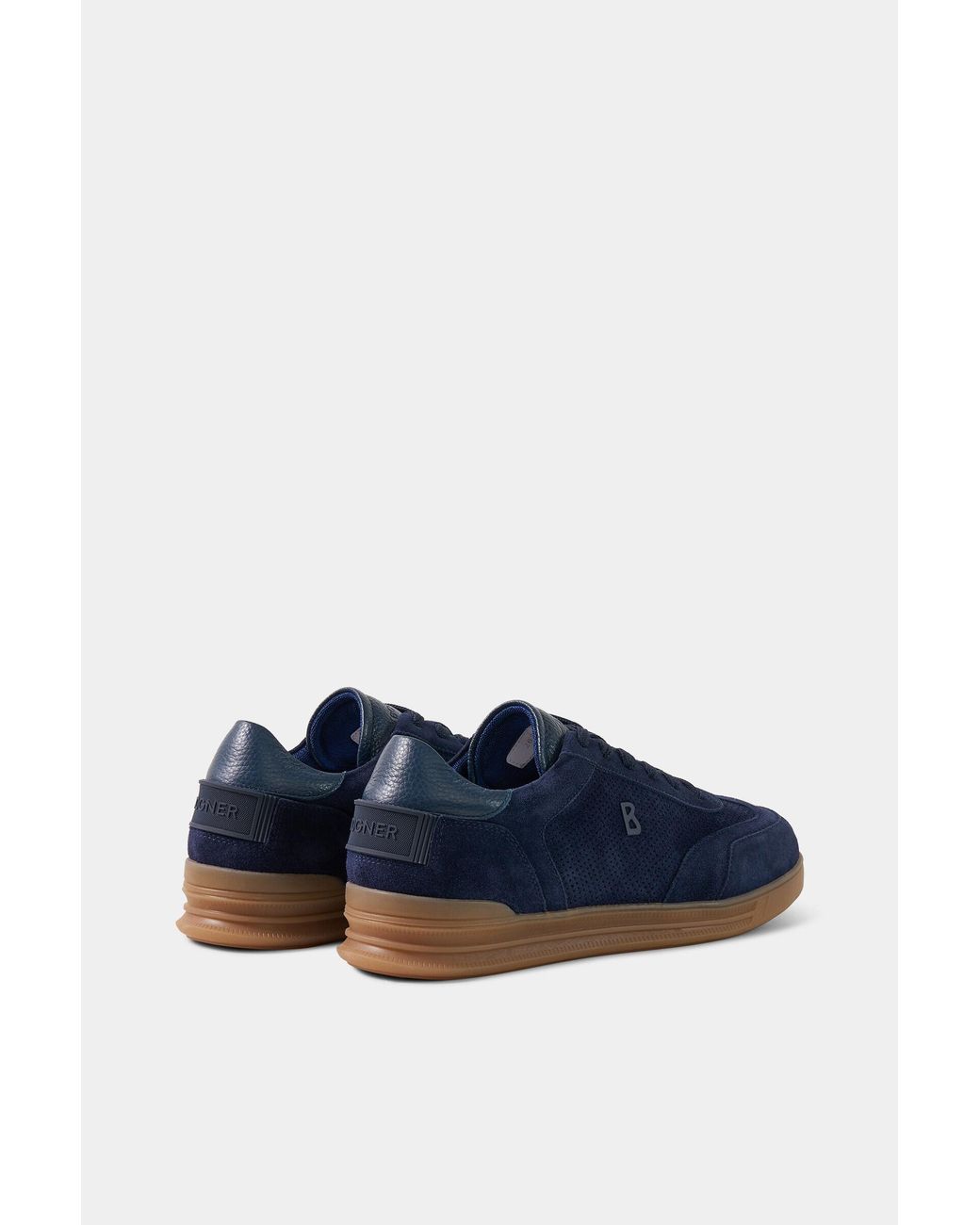 Bogner Blue Parma Trainers for men
