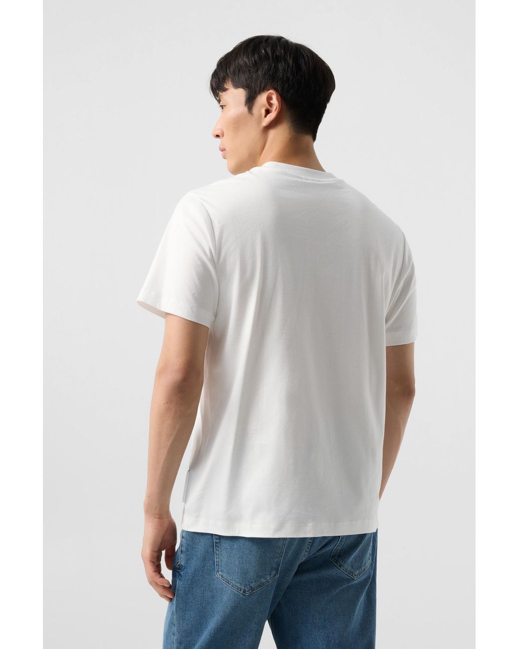 Bogner White Lukas Cotton T-Shirt For for men