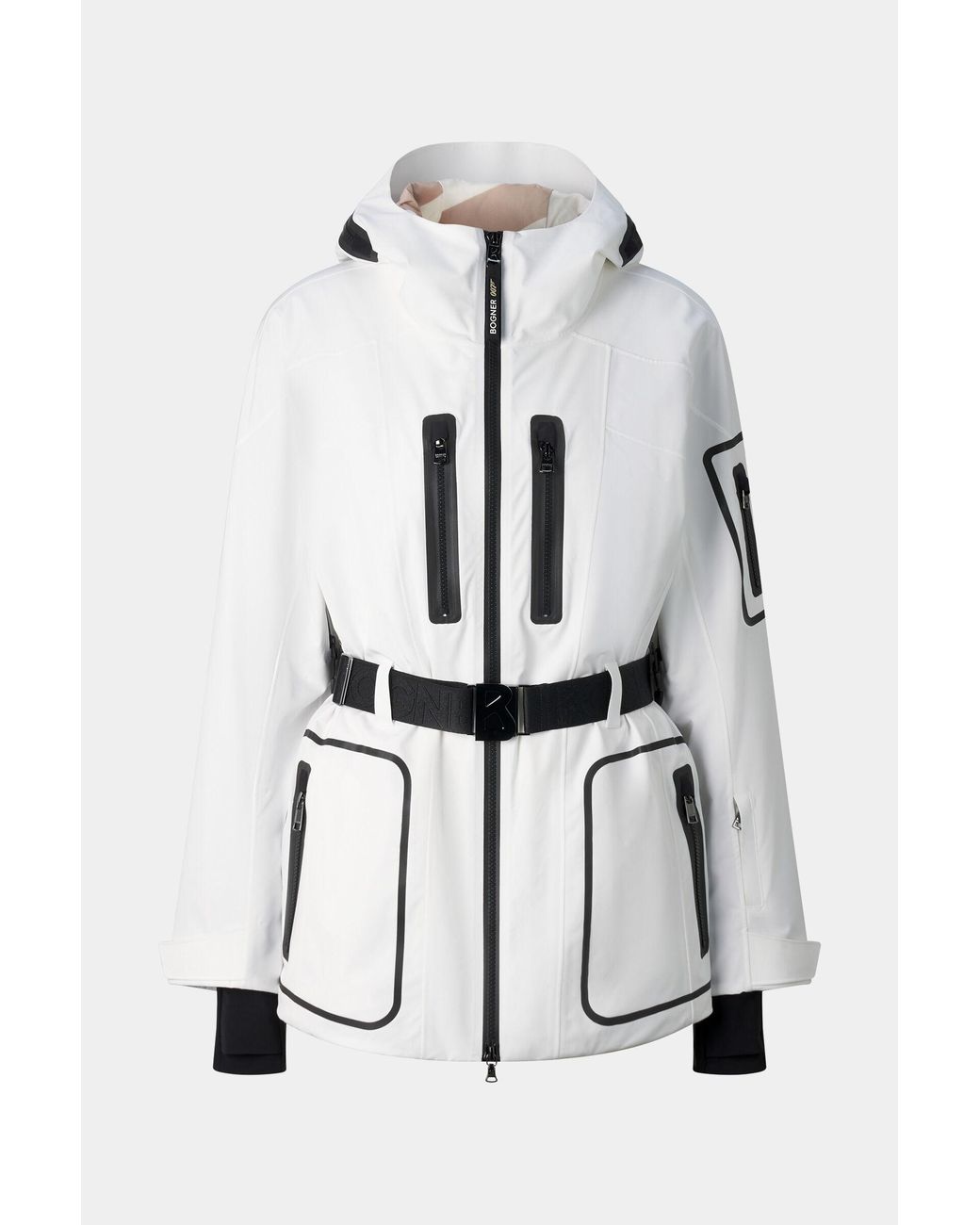 Bogner White Bond Ski Jacket For