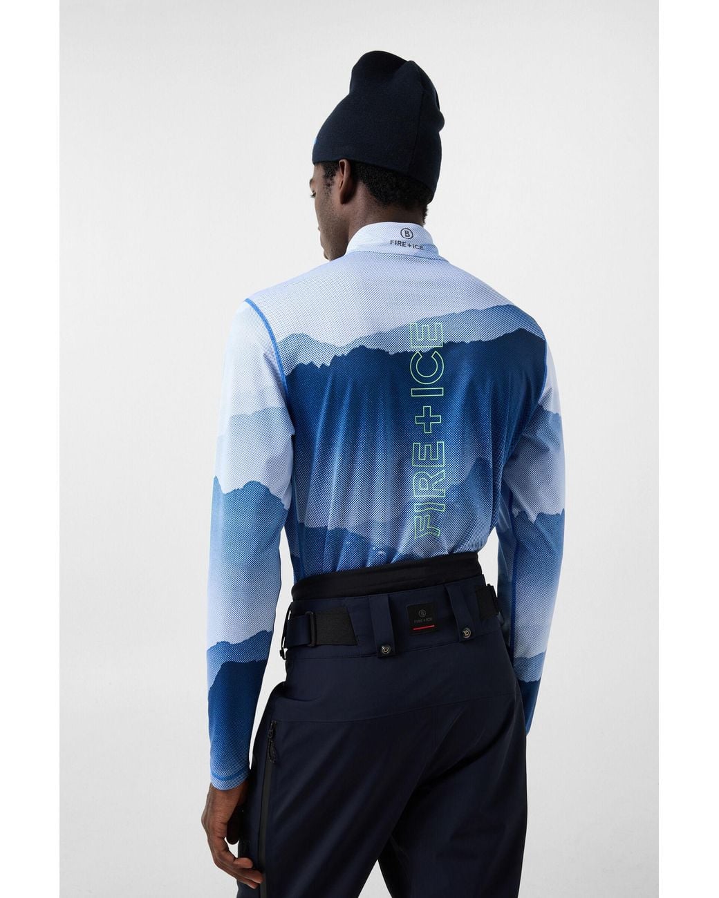 Bogner Fire + Ice Blue First Layer Pascal for men
