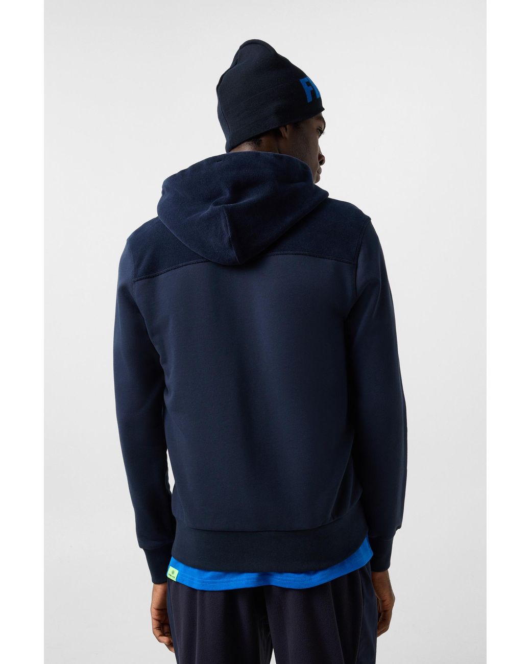 Bogner Fire + Ice Blue Kano Cotton Jersey Jacket for men
