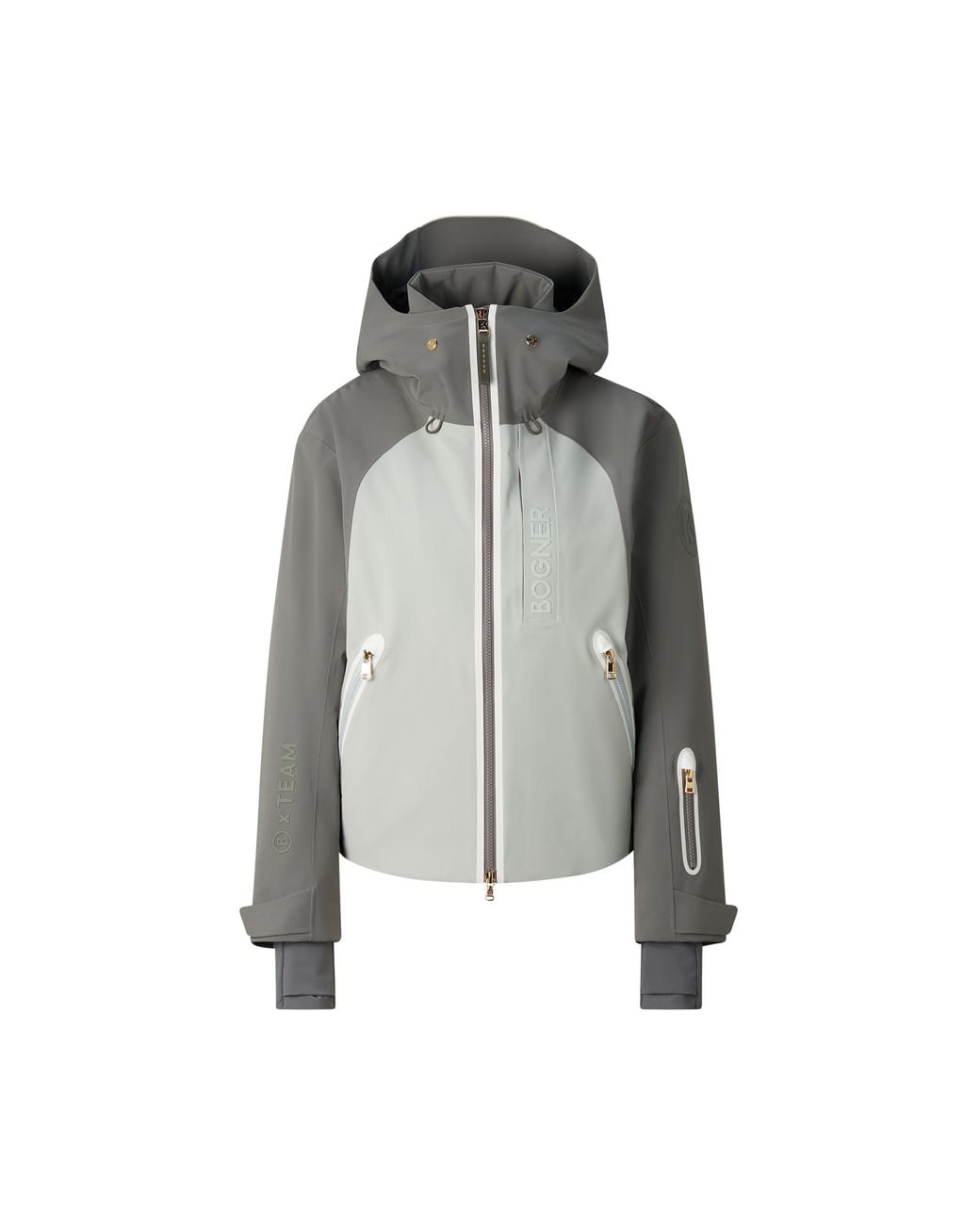 Bogner Gray Hila Ski Jacket For