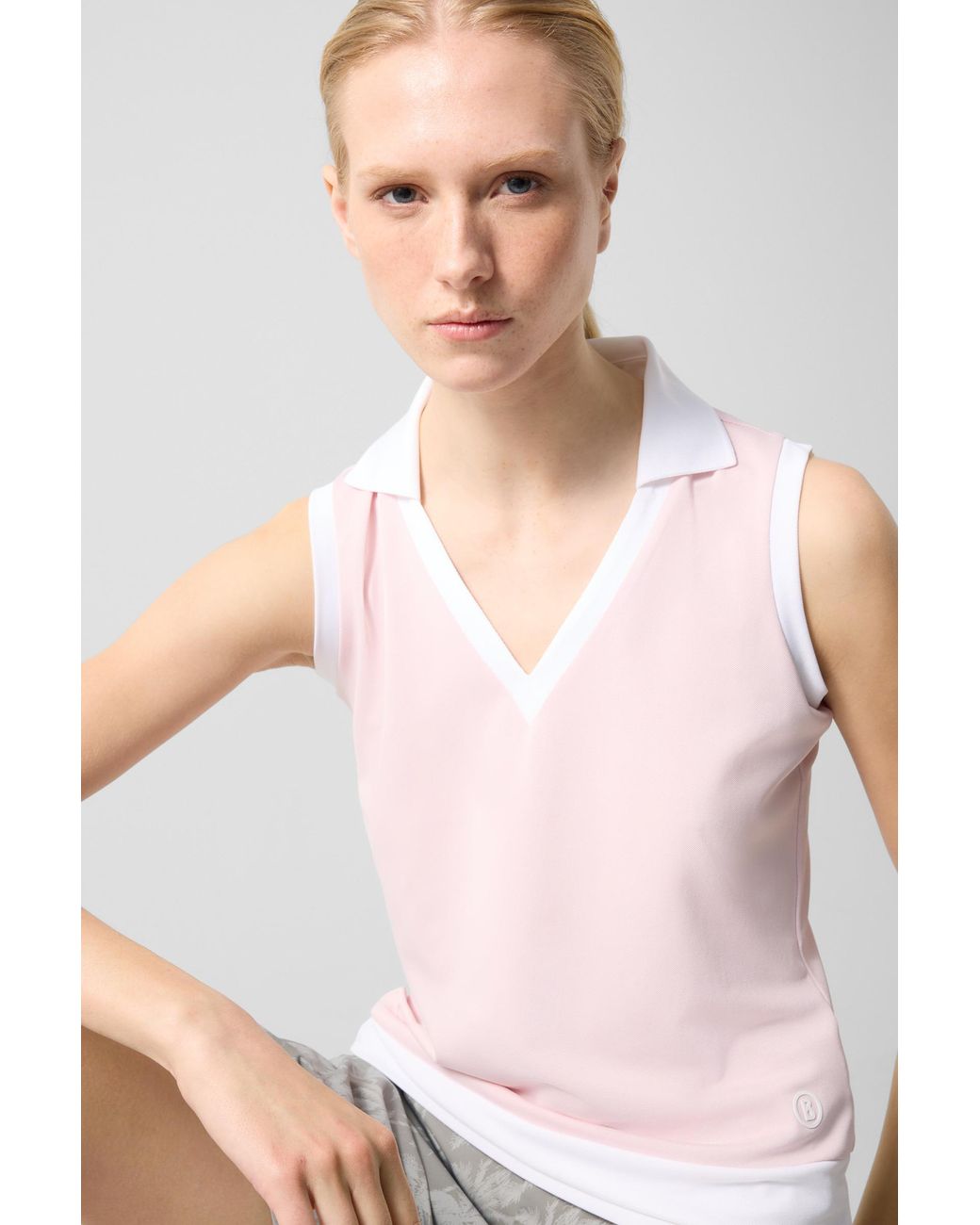 Bogner Pink Polo Top Alysha