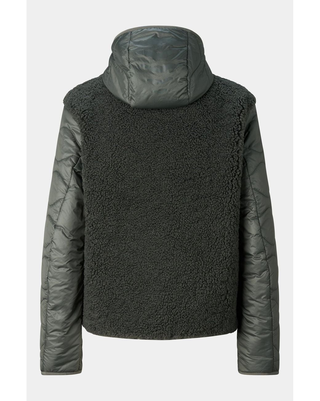 Bogner Green Bibi Teddy Quilted Jacket For