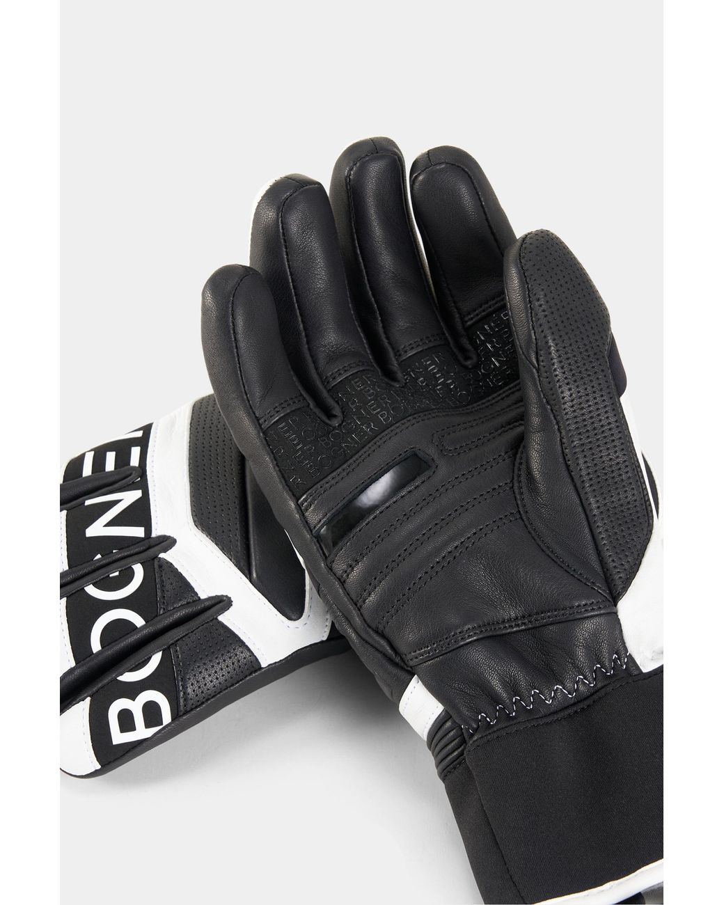 Bogner Black Gloves Silvan for men