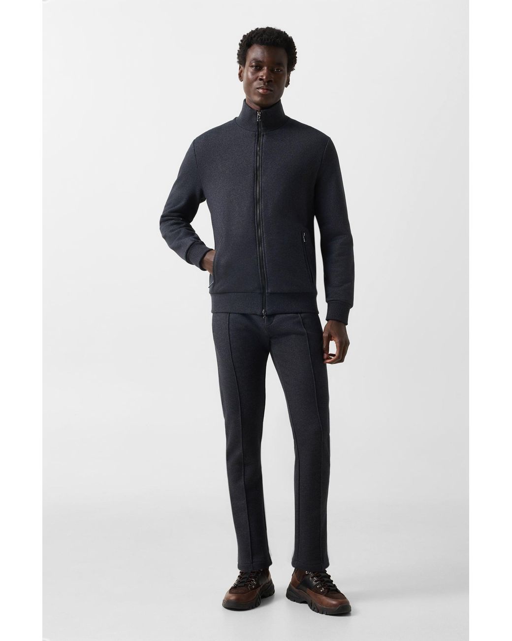 Bogner Blue Winston Jersey Jacket For for men