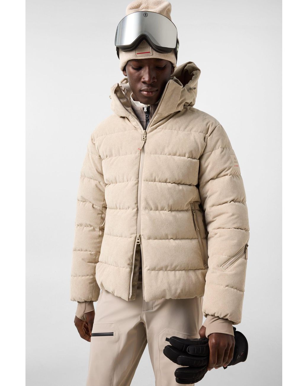 Bogner Fire + Ice Natural Luka Corduroy Ski Jacket For for men