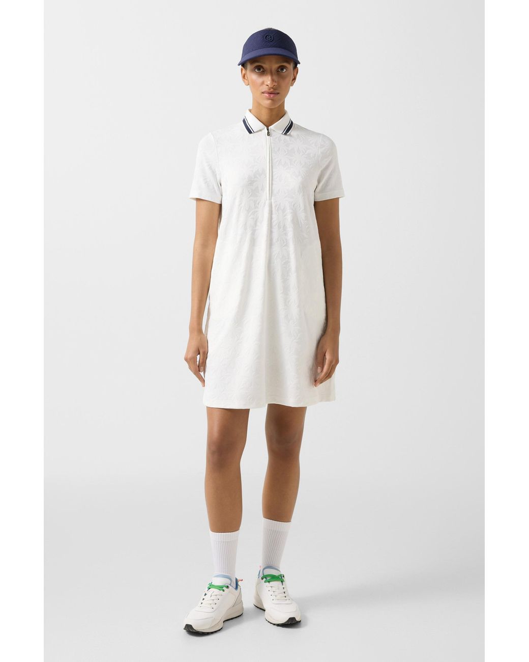 Bogner White Pina Jersey Dress