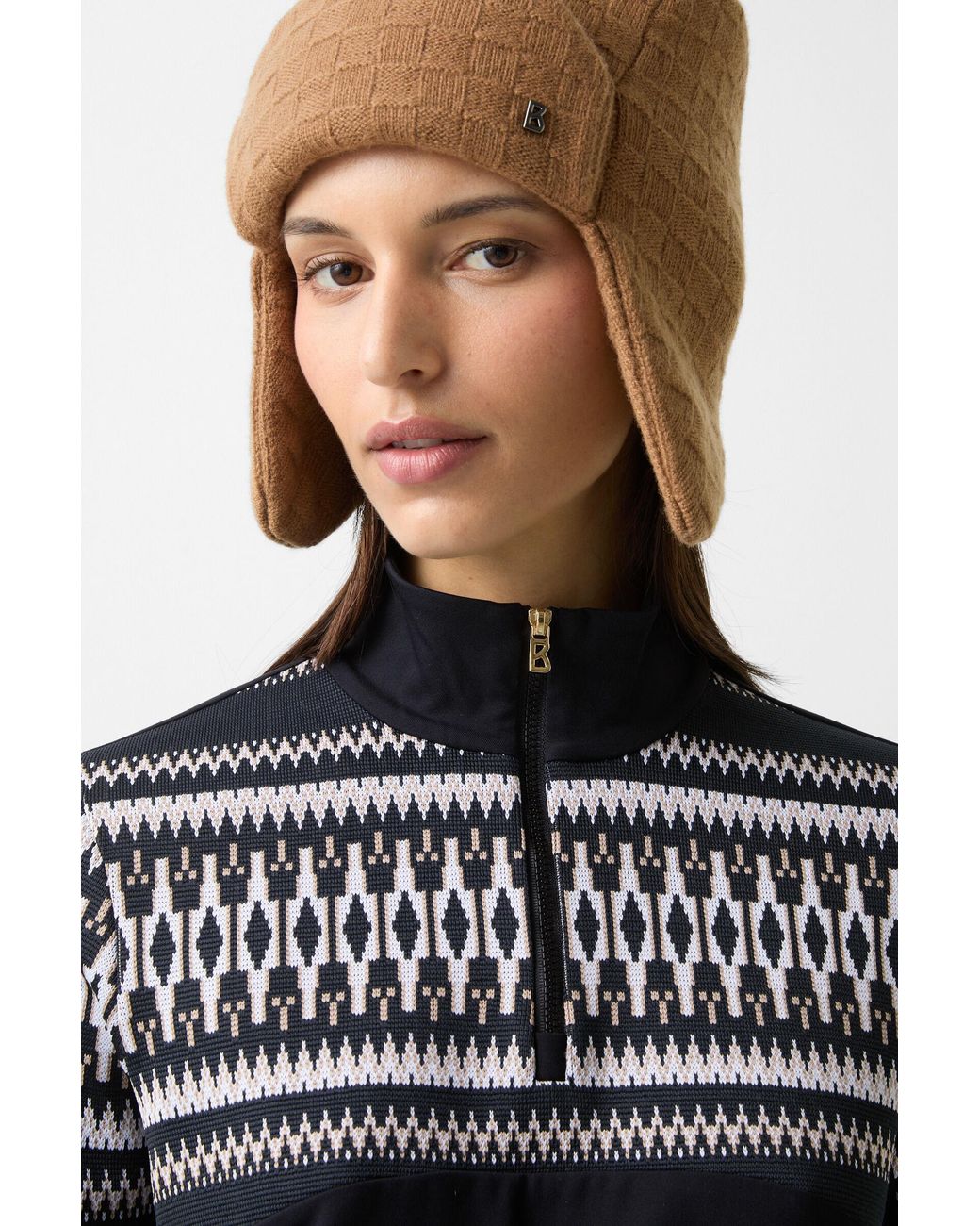 Bogner Black Jacquard First Layer Jelissa