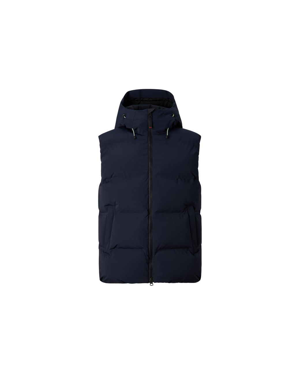 Bogner Fire + Ice Blue Gill Quilted Waistcoat for men