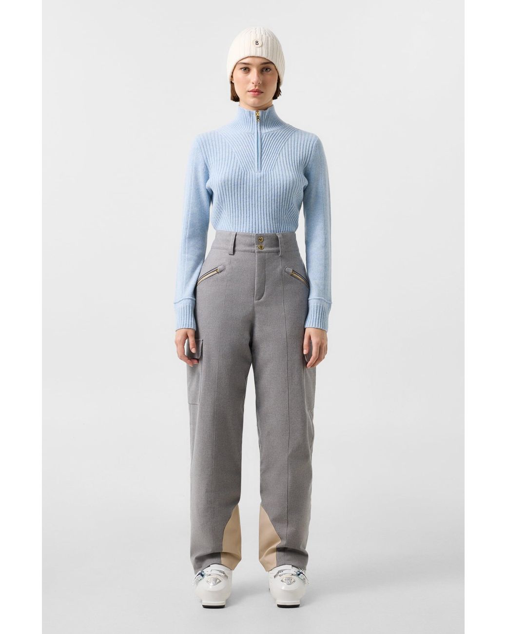 Bogner Blue Camila Cashmere Turtleneck