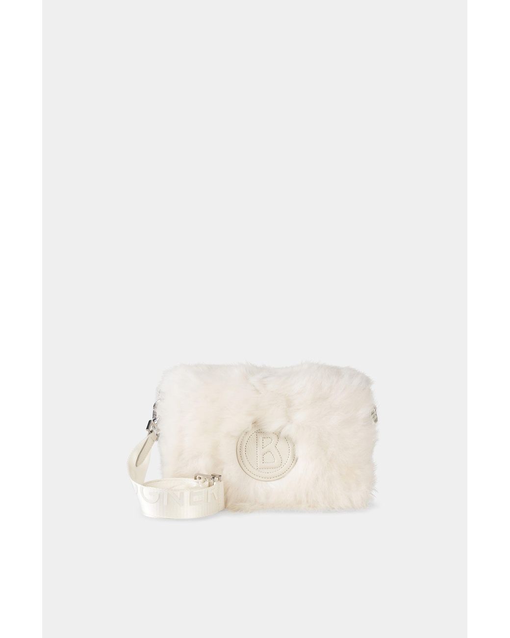 Bogner White Choulex Snow Bar Shoulder Bag For