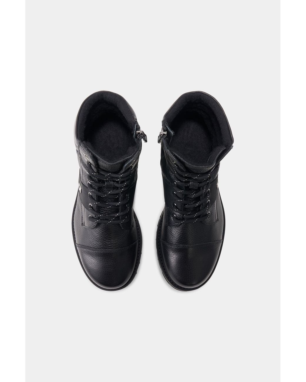 Bogner Black Lace-up Boots Courchevel for men