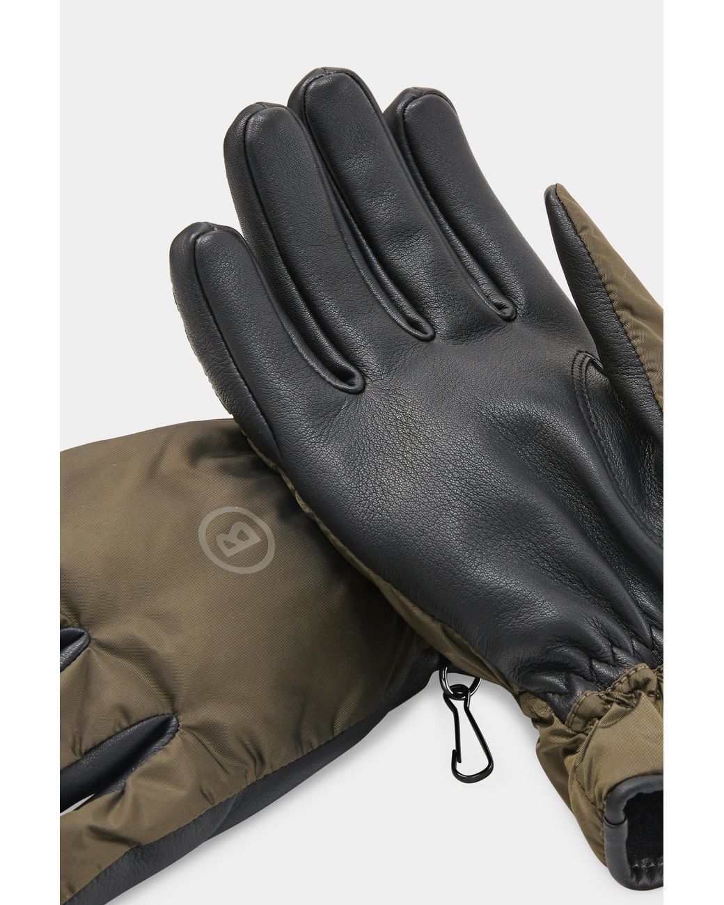 Bogner Black Jamie Gloves for men