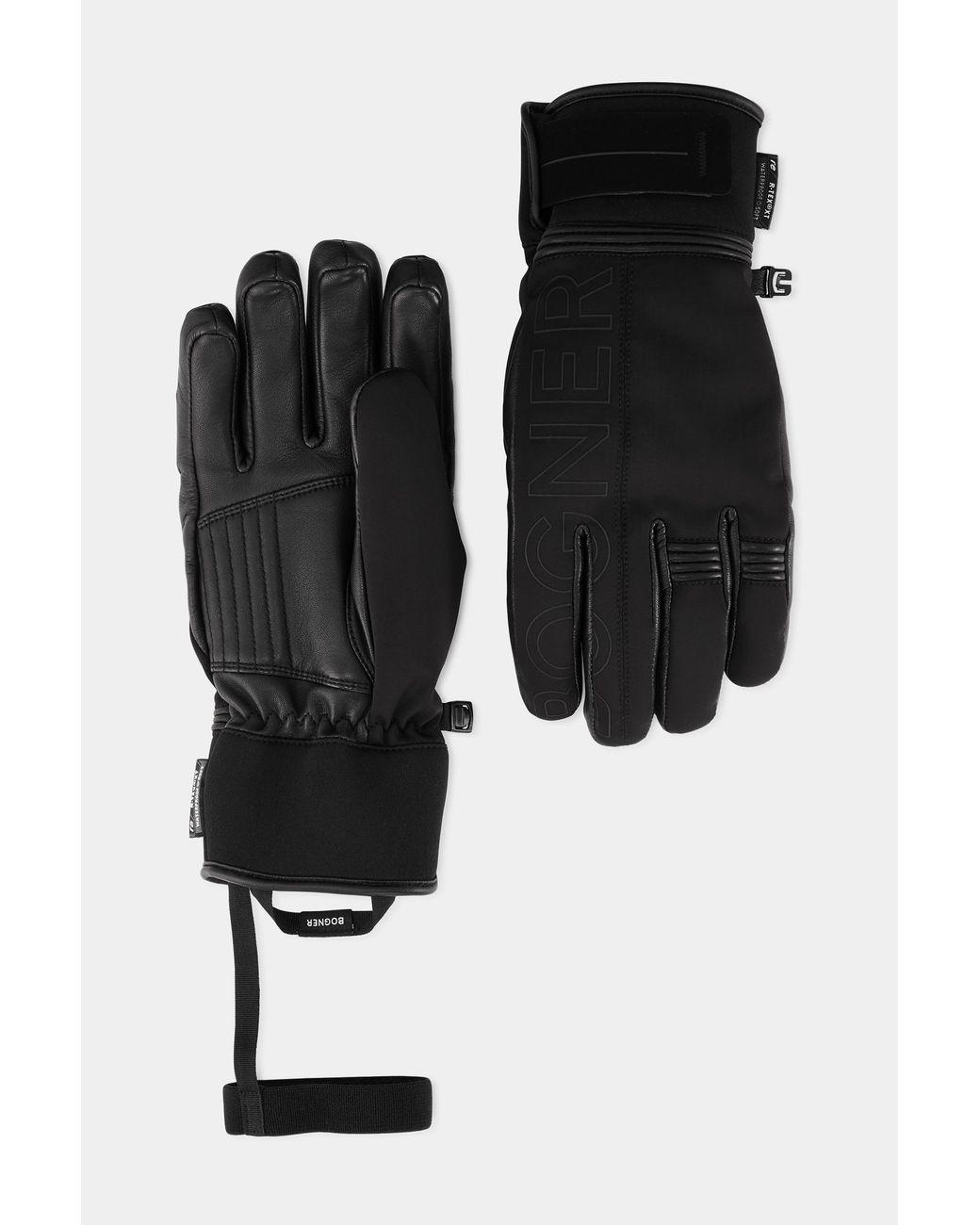 Bogner Black Gloves Ben for men