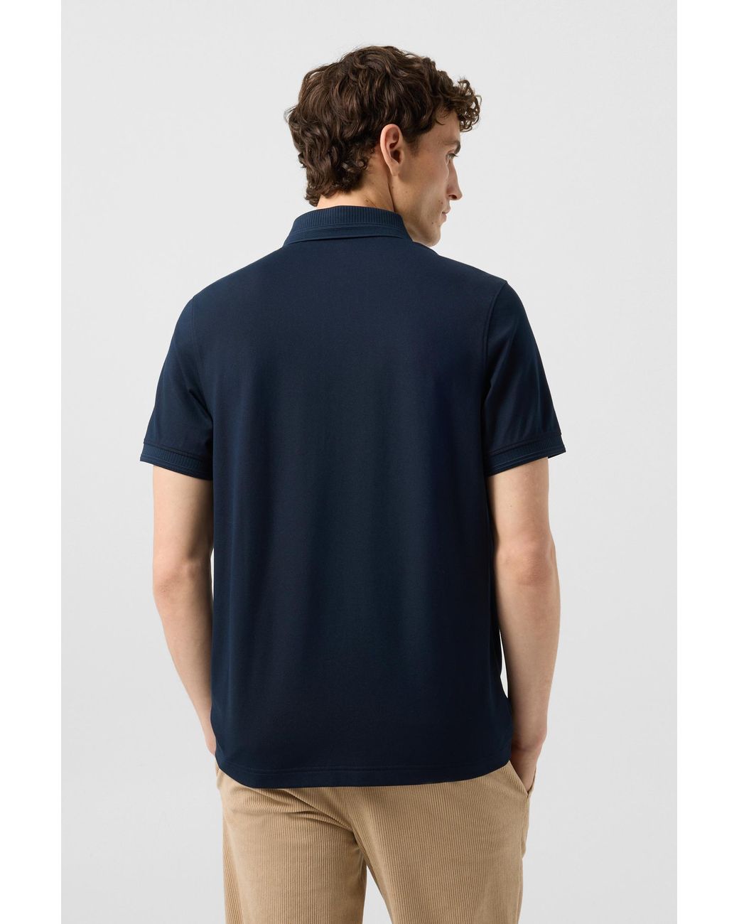 Bogner Blue Timo Piqué Polo Shirt for men