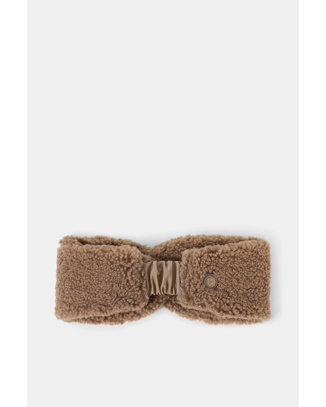 Bogner Brown Justy Teddy Headband For