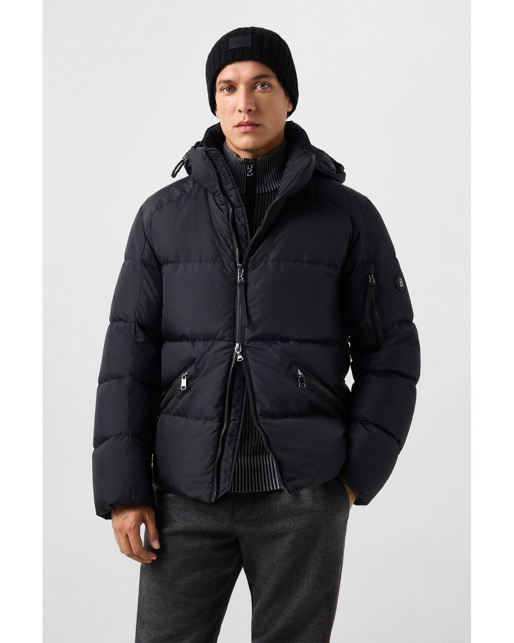 Bogner Black Jamy Down Jacket for men