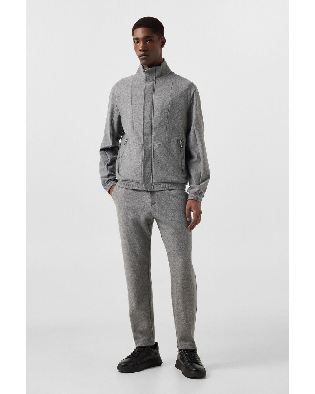 Bogner Gray Bradley Flannel Jacket For for men