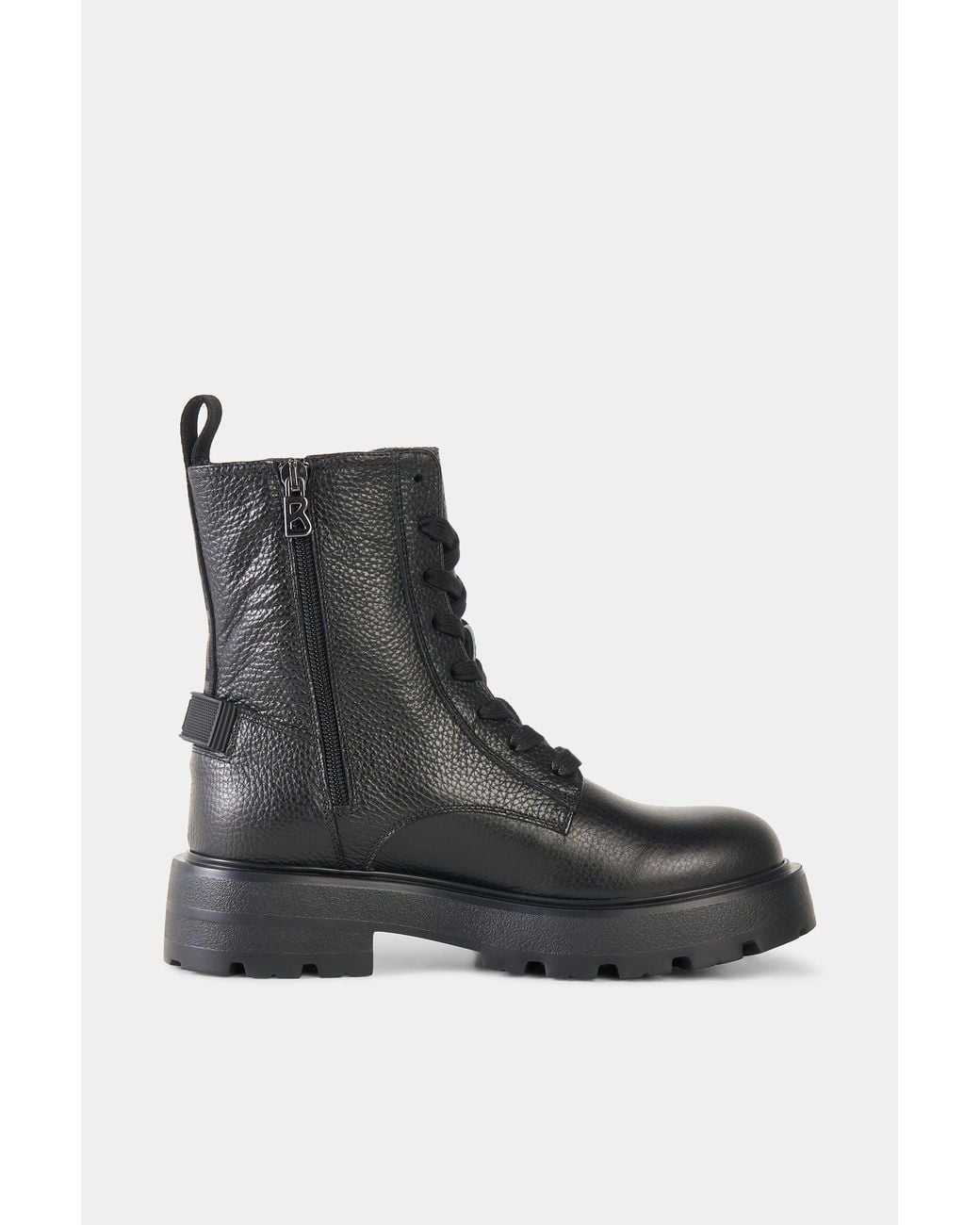 Bogner Black Riga Lace-up Boots